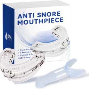 Appareil anti-ronflement ajustable pour femmes – gouttière buccale de nuit personnalisable